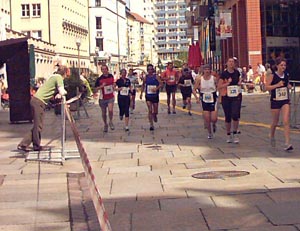 Halbzeit auf der inneren Klosterstra&szlig;e