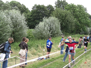 die letzten Meter gehen  bergauf
