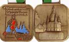 Medaille 7. Morgenpost Dresden-Marathon